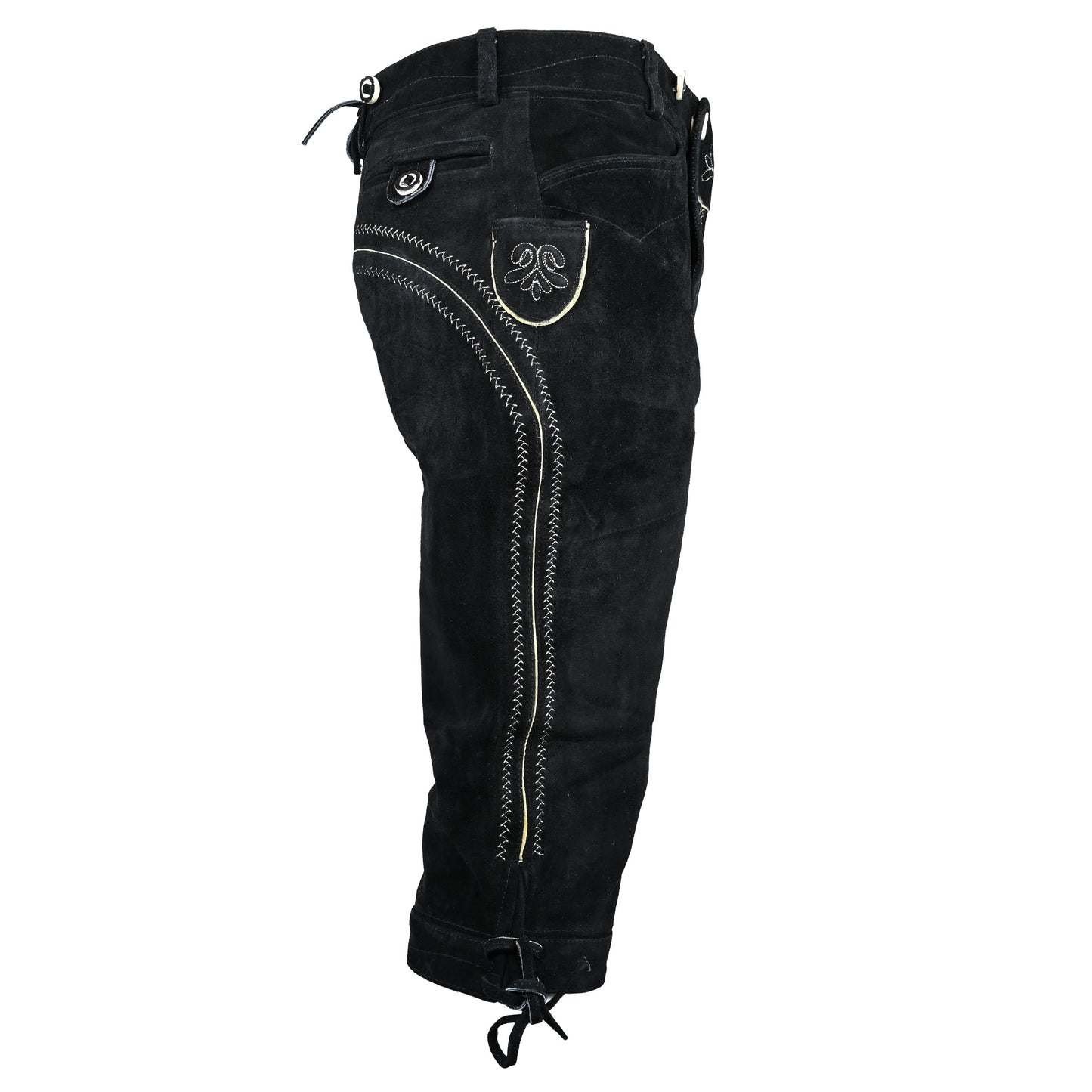 LEDERHOSEN MEN KNEEBOUND BLACK