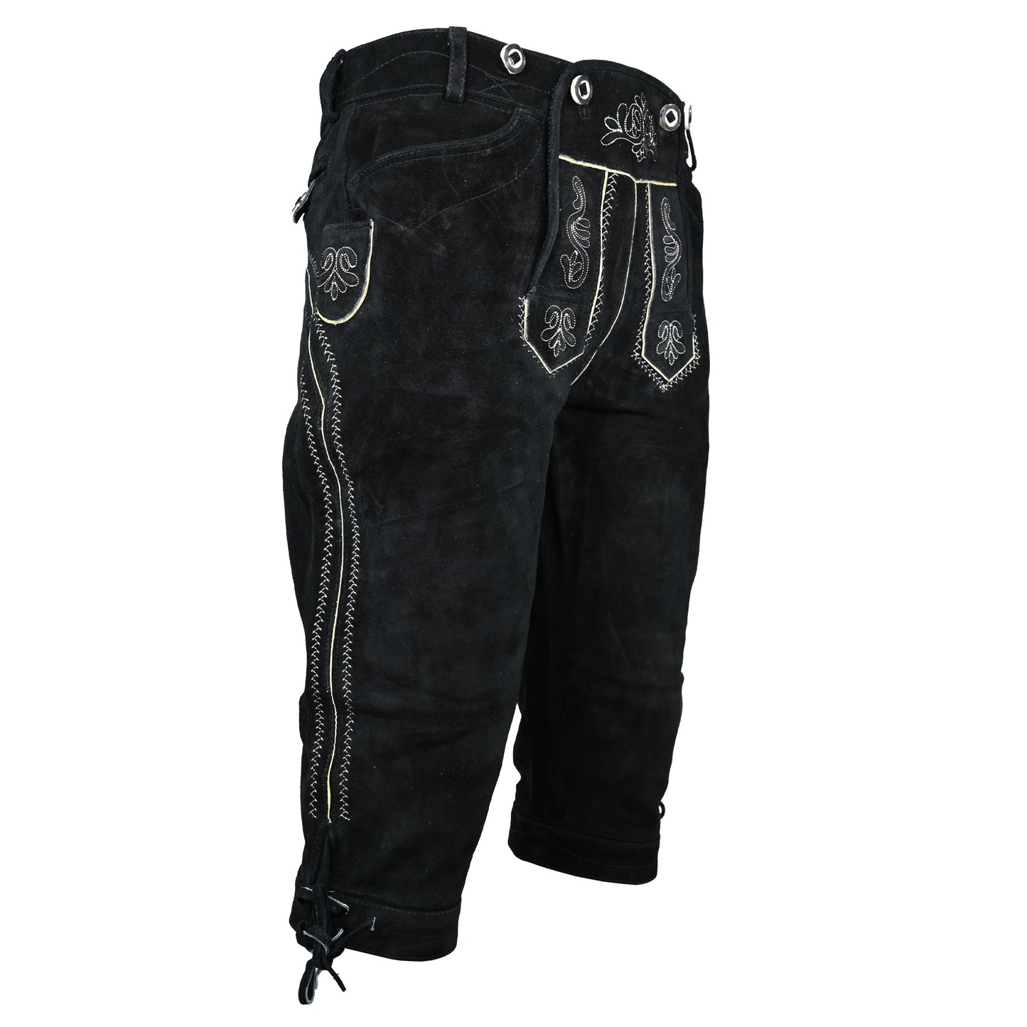 LEDERHOSEN MEN KNEEBOUND BLACK