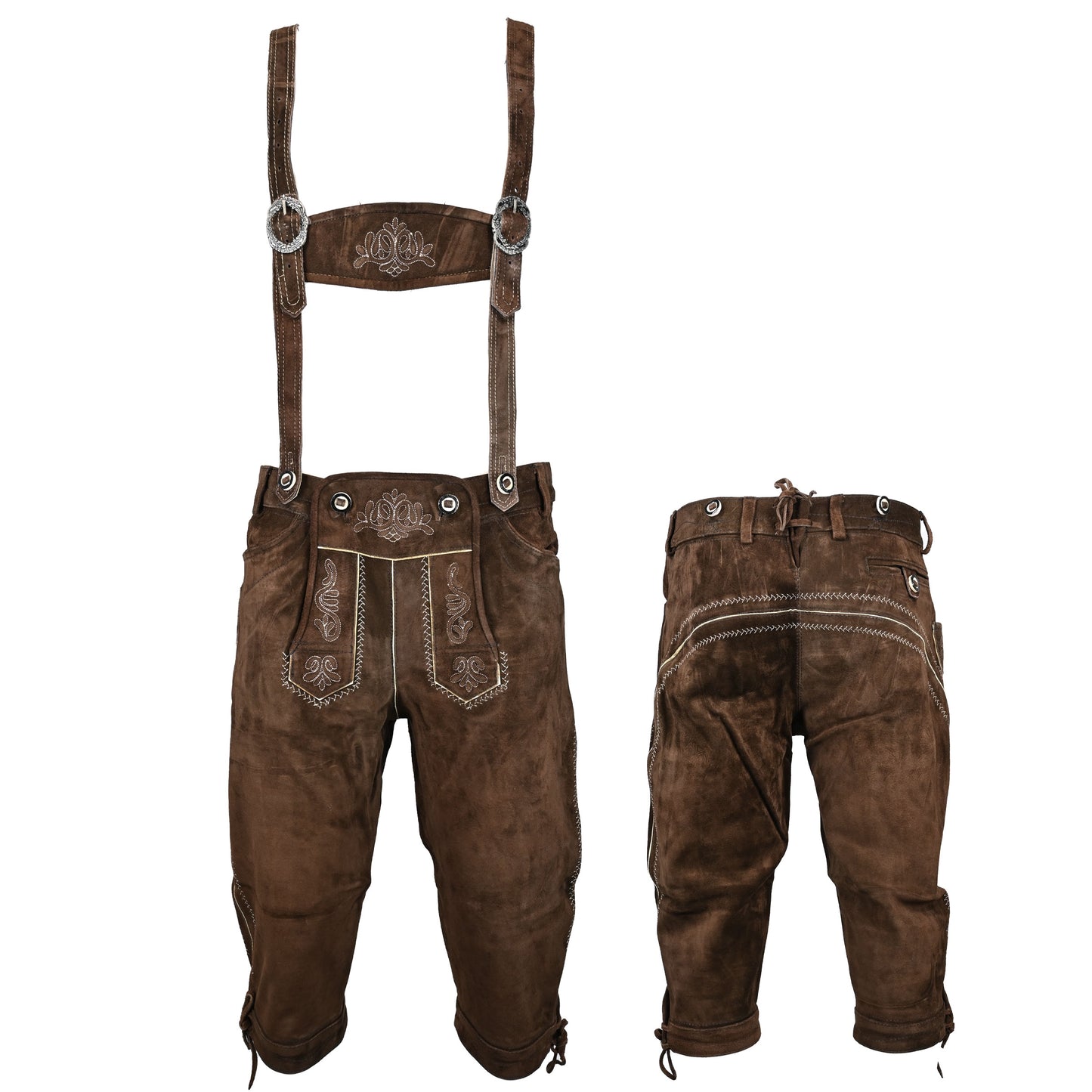 LEDERHOSEN MEN KNEEBOUND BROWN