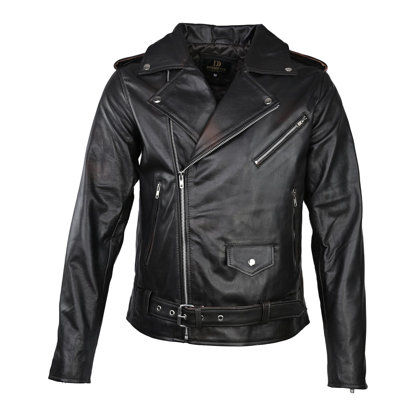 Motorcycle Leather Jackets Antique Brown